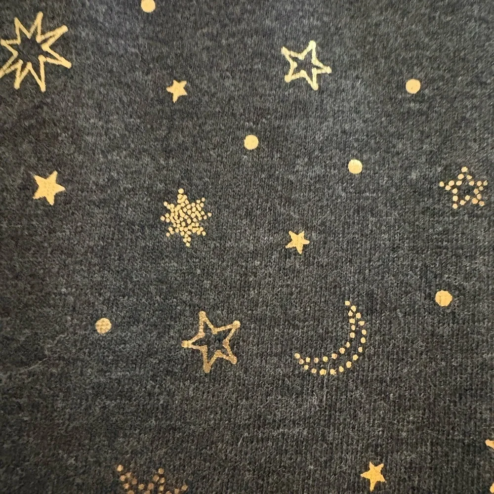 Cat & Jack B Stars and Moon Long Sleeve Sweater Dress